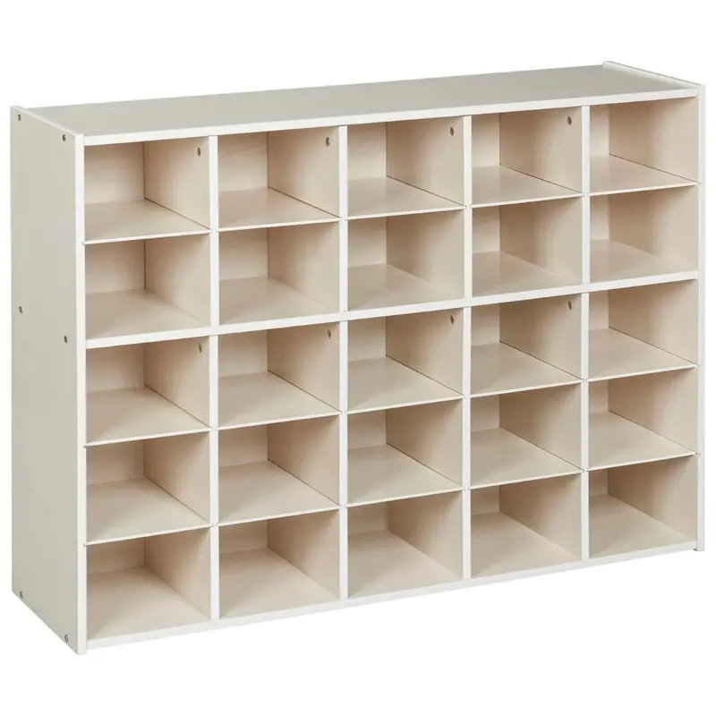 Ecr4kids Streamline 25 Cubby Tray Storage Cabinet 1