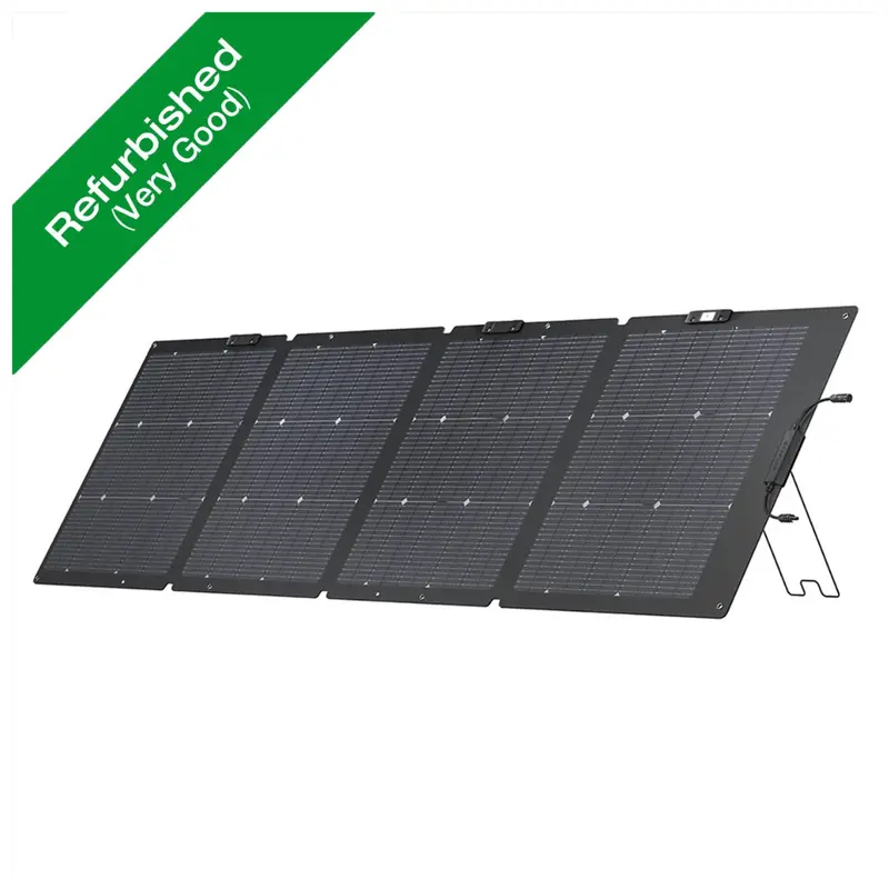 Ef Ecoflow 220 Watt Portable Solar Panel [Refurbished] 1