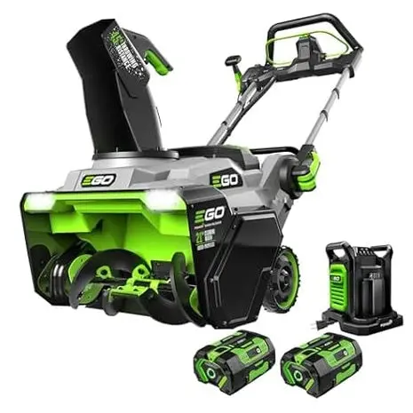 Ego Power+ 21” Cordless Snow Blower Kit With 2 Batteries + Dual Charger 1