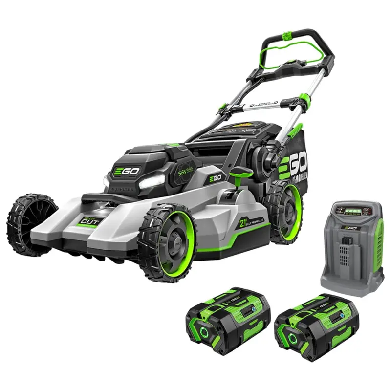 Ego Power+ 56V 21" Brushless Self-Propelled Lawn Mower W/ 2X 6 Ah Batteries 1