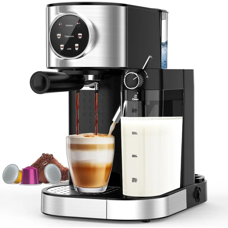 Electactic 20 Bar Super Compact Espresso Machine 1