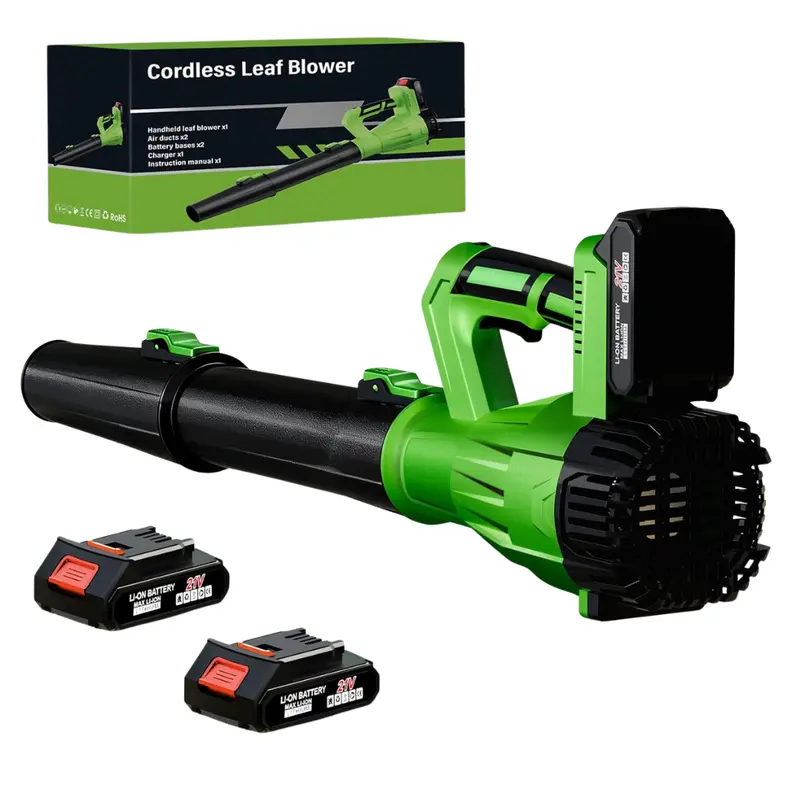 Electric 21V Cordless 6-Speed High Power Leaf Blower 1