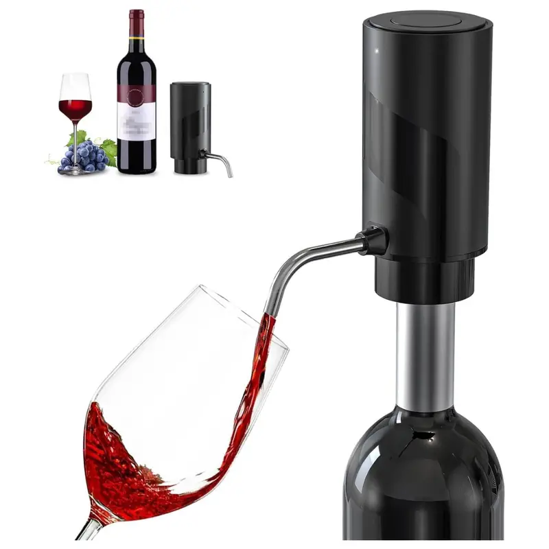 Electric Automatic Wine Aerator & Dispenser With Usb Rechargeable Design 1
