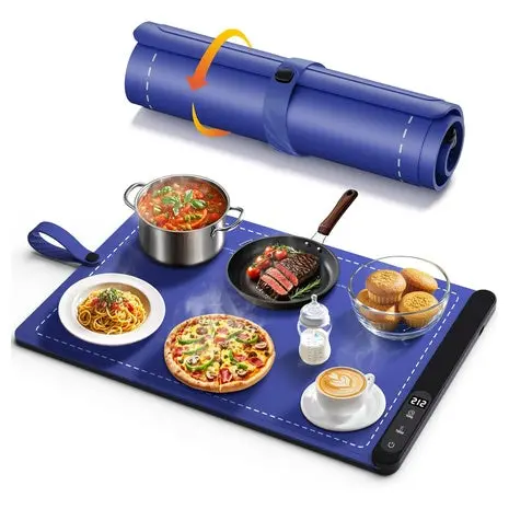Electric Food Warming Mat With 6-Hour Auto Shut Off 1