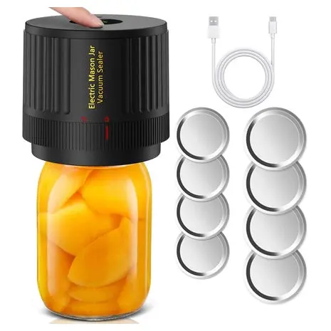 Electric Mason Jar Vacuum Sealer Kit 1