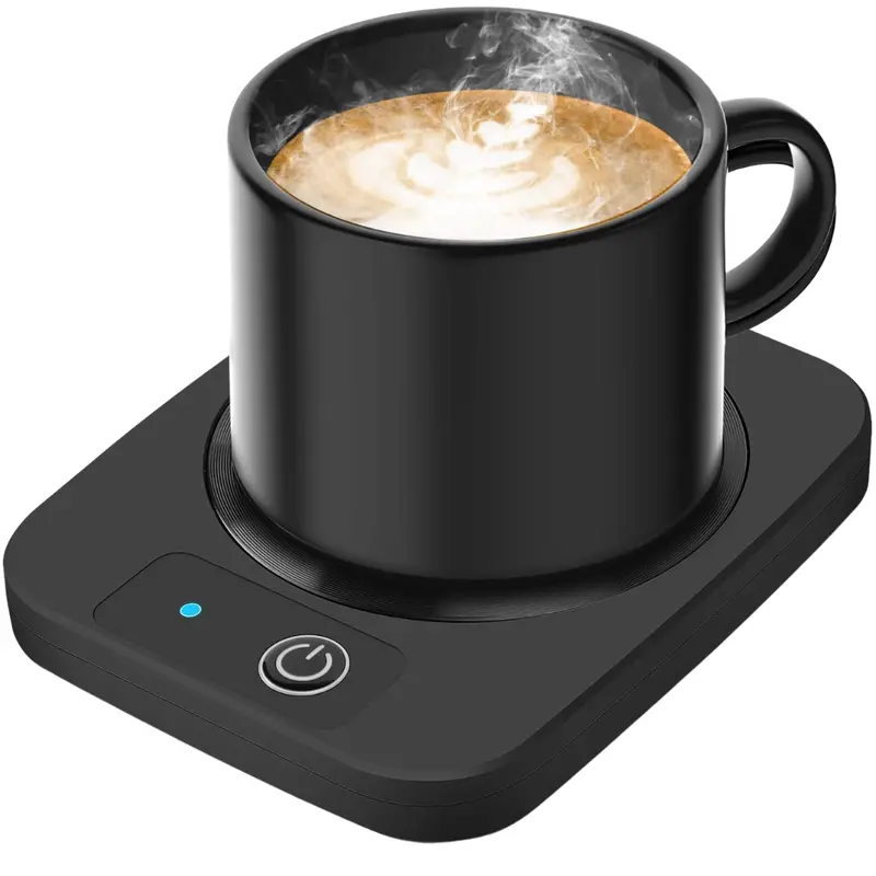 Electric Mug Warmer With Aluminum Metal Panel 1