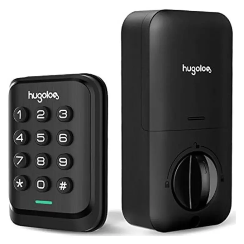 Electronic Keypad Deadbolt Lock (Black) 1