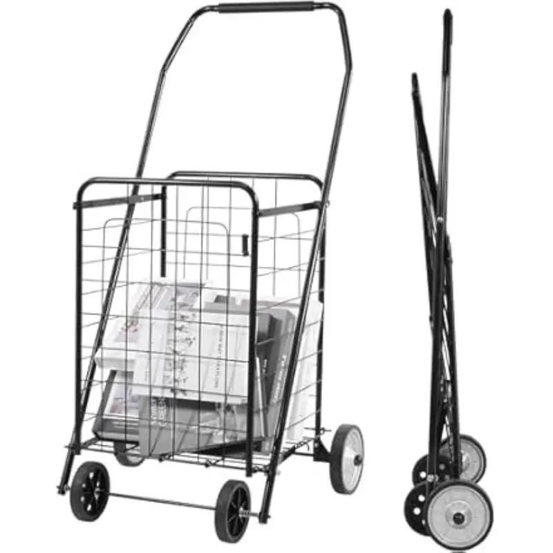 Elevon Foldable Collapsible Durable Grocery Utility Cart 1