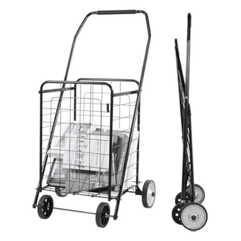 Elevon Foldable Collapsible Durable Grocery Utility Cart 1