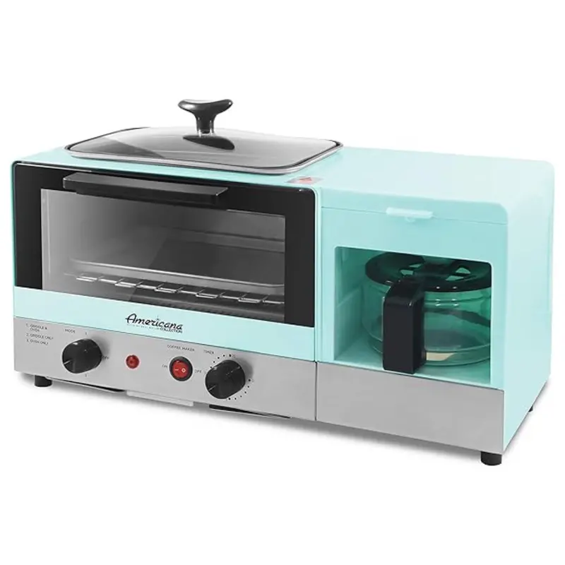 Elite Gourmet Americana 3-In-1 Breakfast Center Station 1