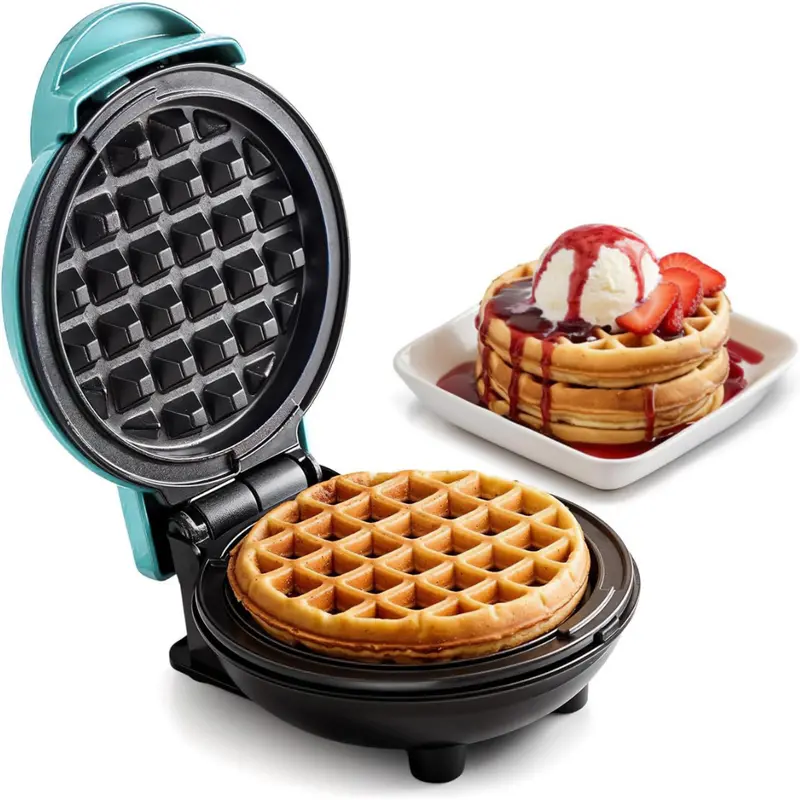 Elite Gourmet Electric Nonstick 4.5" Mini Waffle Maker 1