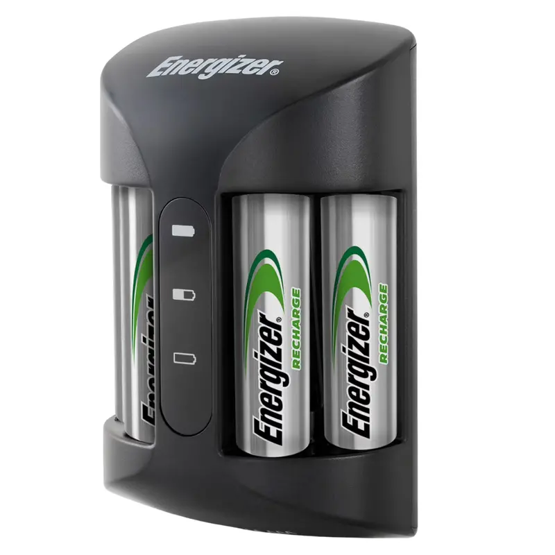 Energizer Recharge Pro Aa & Aaa Battery Charger W/ 4 Aa Batteries 1