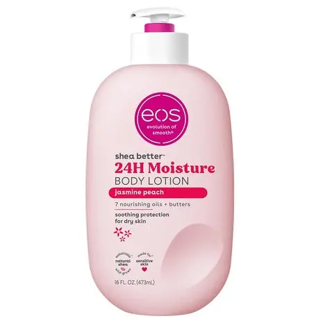 Eos Shea Better Jasmine Peach Body Lotion (16Oz) 1