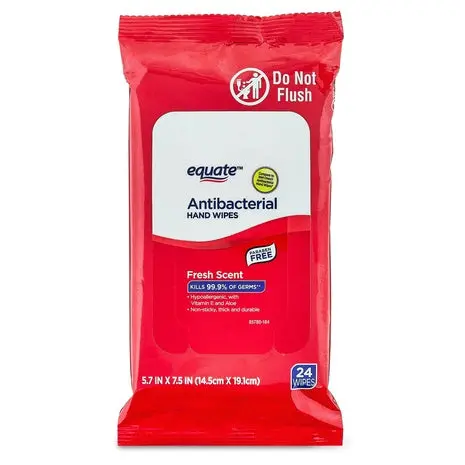 Equate Antibacterial Hand Wipes 1