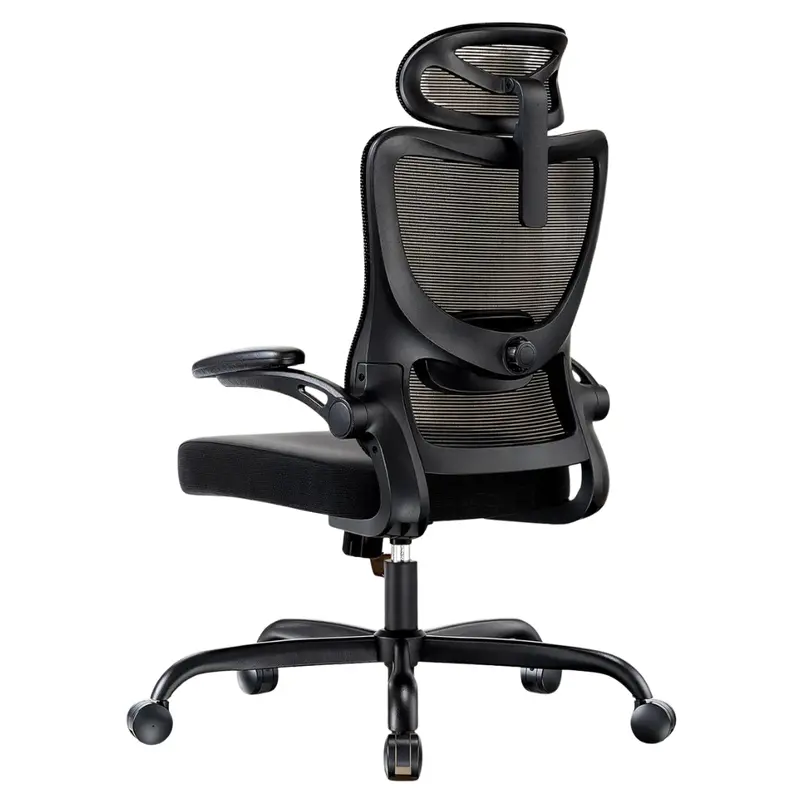 Ergonomic High Back Office Chair W/ Lumbar Support & Headrest 1
