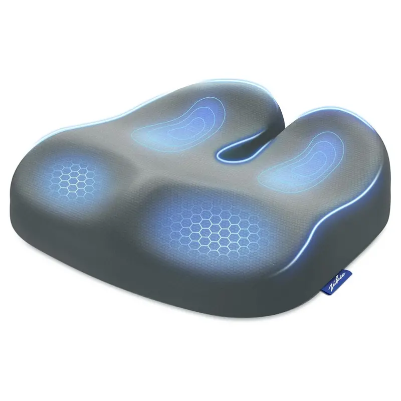 Ergonomic Seat Cushion With Thigh Relief Slope 1