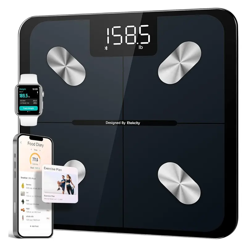Etekcity Smart Digital Body Weight Scale W/ Bmi & Body Fat 1