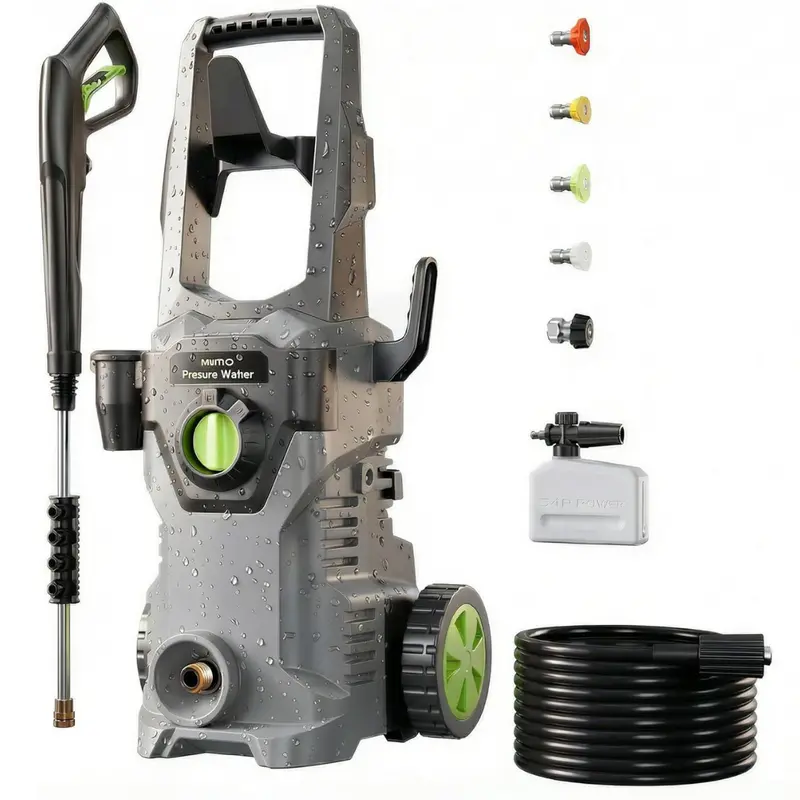 Etoolab 2000Psi Pressure Washer With 4 Nozzles 1