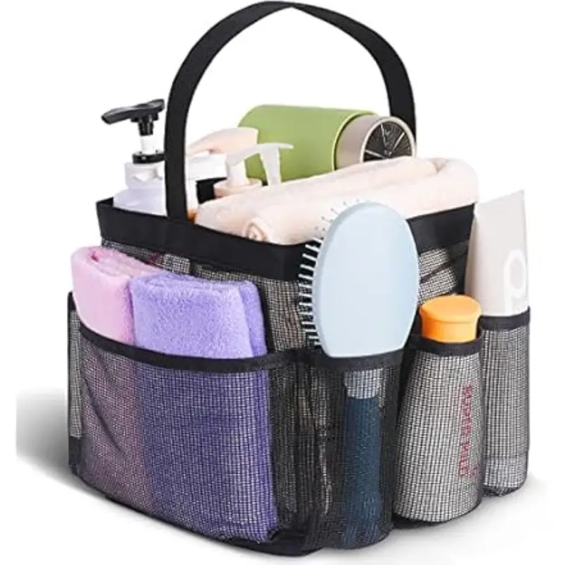 Eudele Mesh Portable Caddy With 8 Pockets 1
