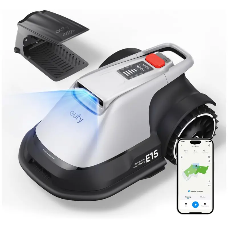 Eufy E15 Robot Lawn Mower For 0.2 Acres With Auto Mapping 1