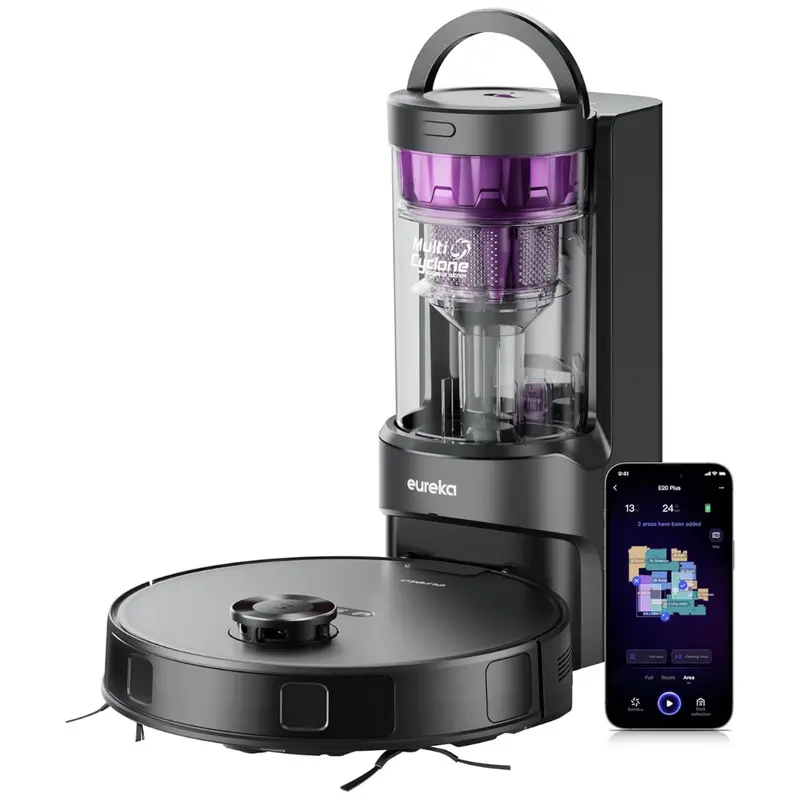 Eureka E20 Plus Robot Vacuum With Bagless Self Emptying Station 1