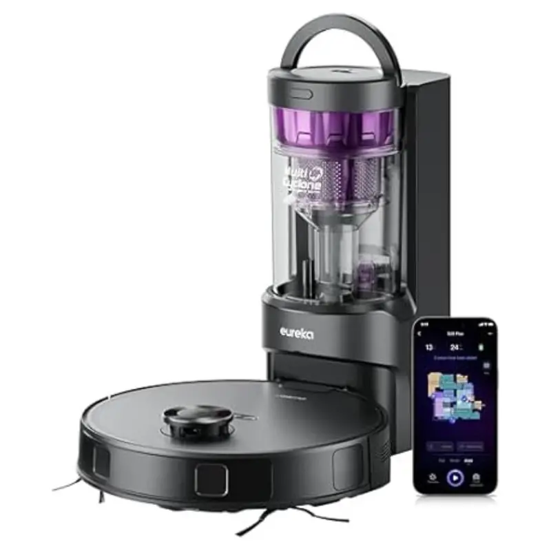 Eureka E20 Plus Robot Vacuum With Bagless Self Emptying Station 1
