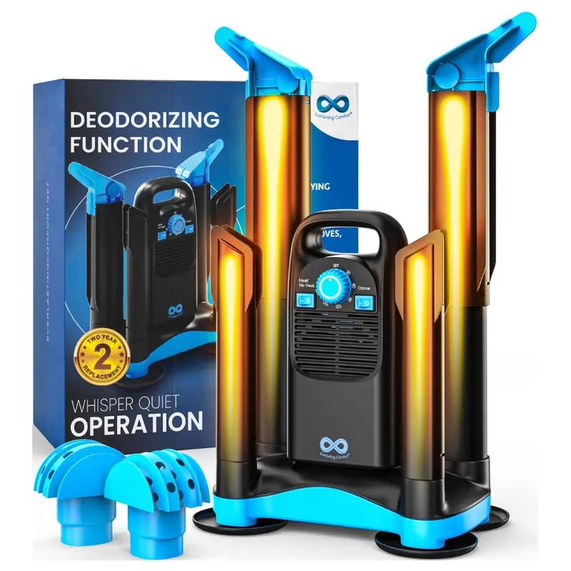 Everlasting Comfort Upgraded Boot Dryer With Ozone Deodorizer (2 Pair) 1