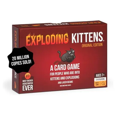 Exploding Kittens Original Edition Card Game 1