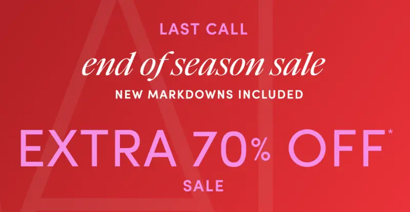 Extra 70% Off Ann Taylor Sale! 1