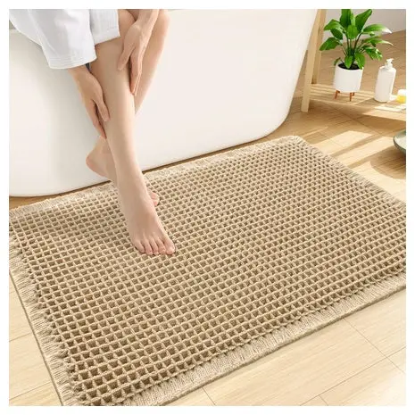 Extra Soft Waffle Bath Mat 1