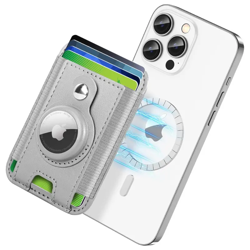 Extrelife 6-Card Holder Magsafe Wallet With Airtag Holder 1