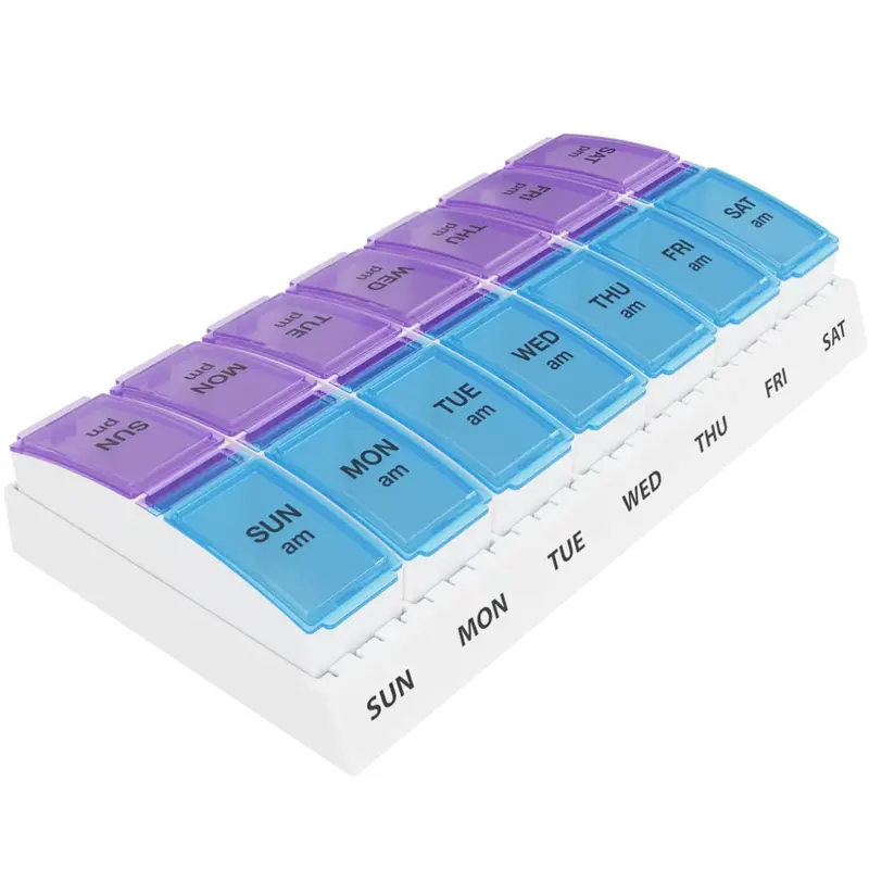 Ezy Dose Bpa Free Weekly (7-Day) Pill Case 1