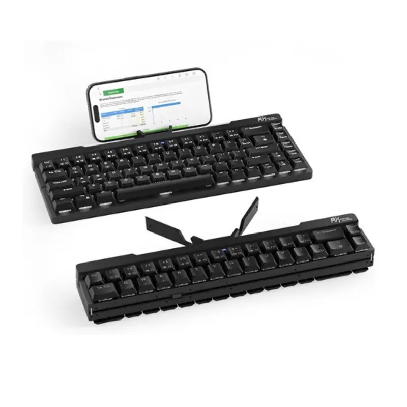F68 60% Foldable Low Profile Wireless Mechanical Keyboard 1