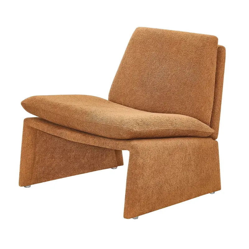 Fabric Mid-Century Modern Accent Chair 1