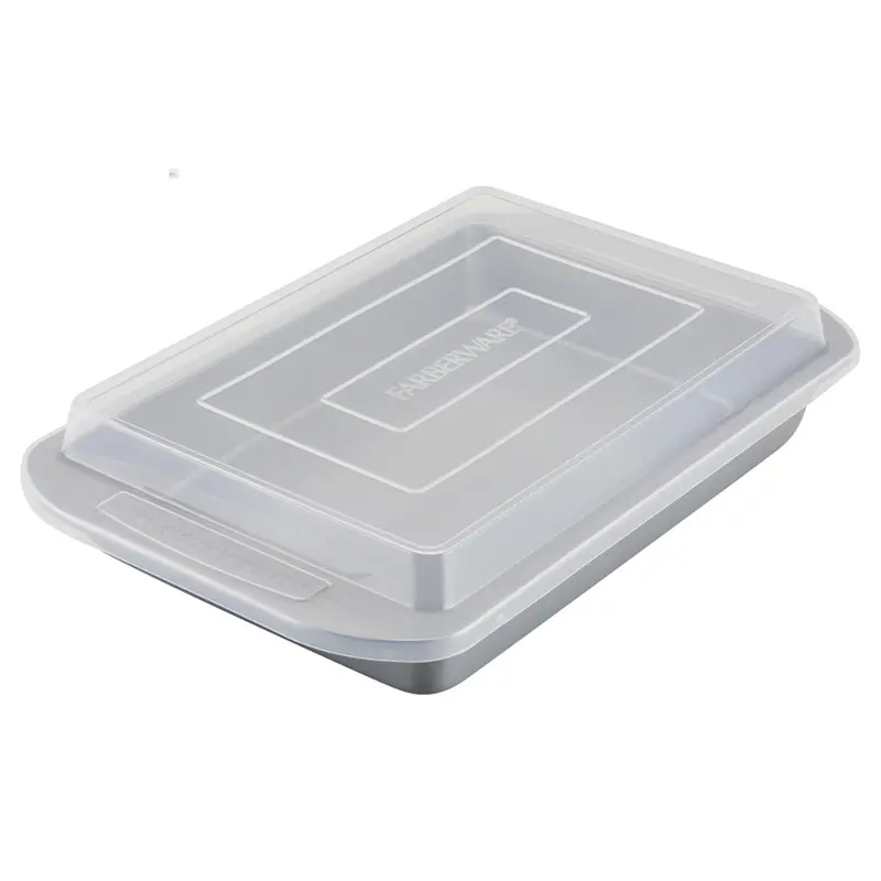 Farberware 9 ''X 13'' Nonstick Bakeware Baking Pan With Lid 1