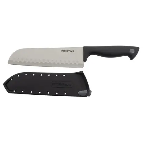 Farberware Edgekeeper 7” Santoku Knife With Self-Sharpening Sheath 1