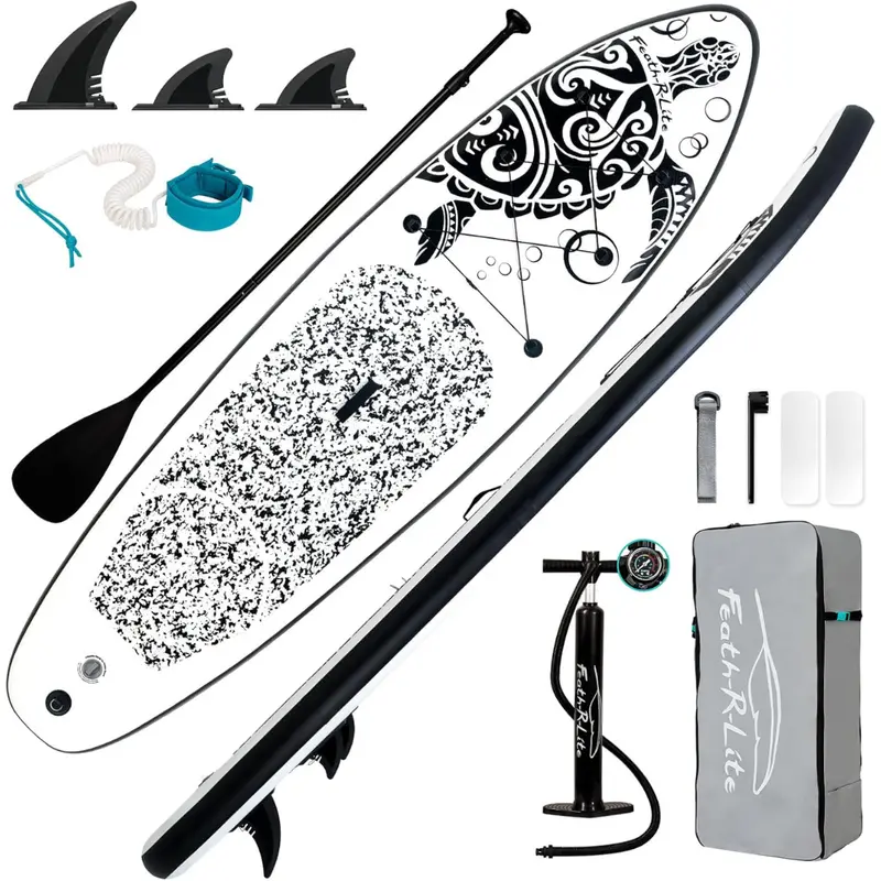 Feath-R-Lite 10' X 30" / 10'6" X 33" Inflatable Stand Up Paddle Board 1