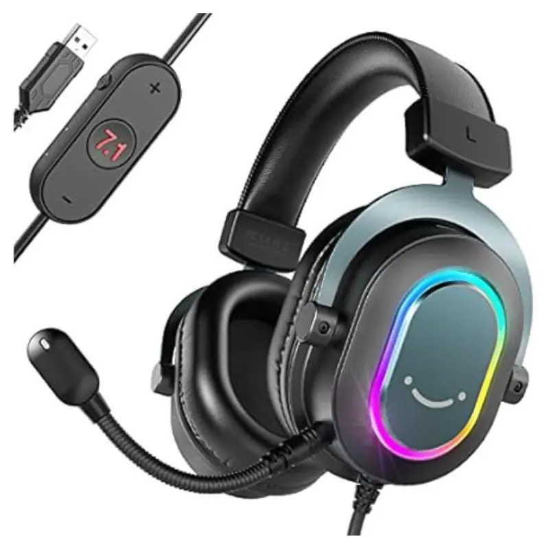 Fifine Pc-Wired Gaming Headset With Microphone-7.1 Surround Sound 1