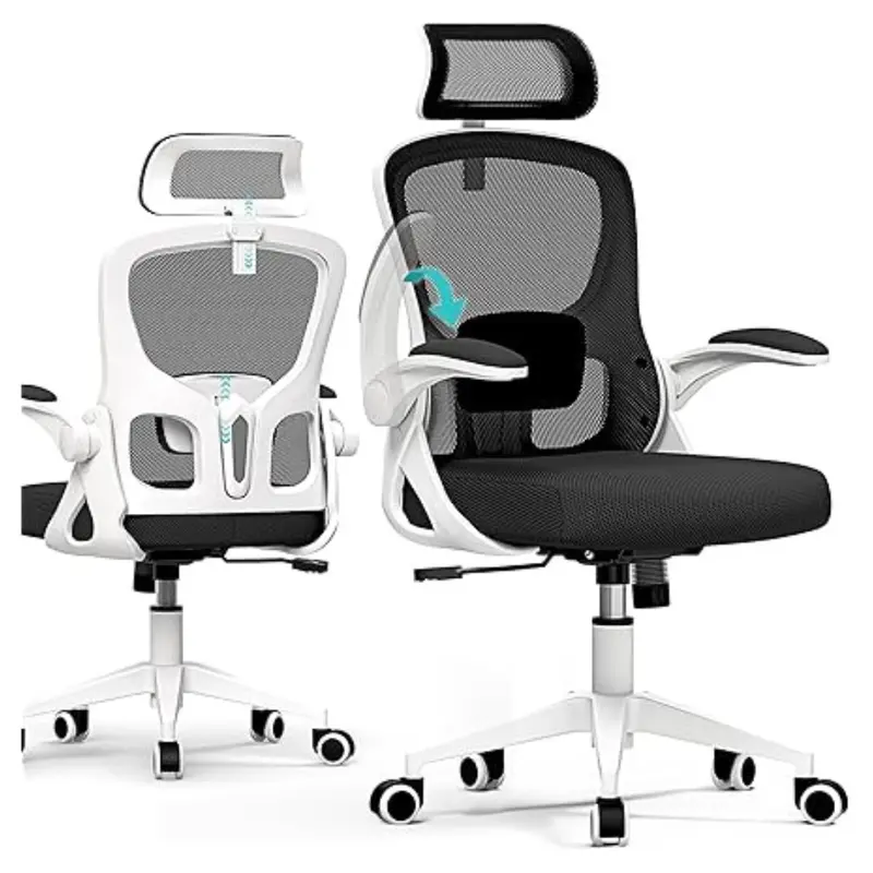 Finati Ergonomic Mesh Office Chair With Adjustable Headrest 1