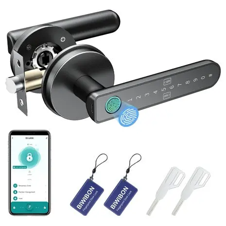 Fingerprint Door Knob 1