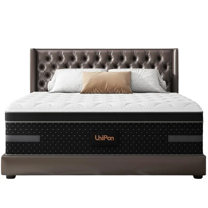 Firm King 14" Hybrid Mattresses In A Box Hotel Collection 1