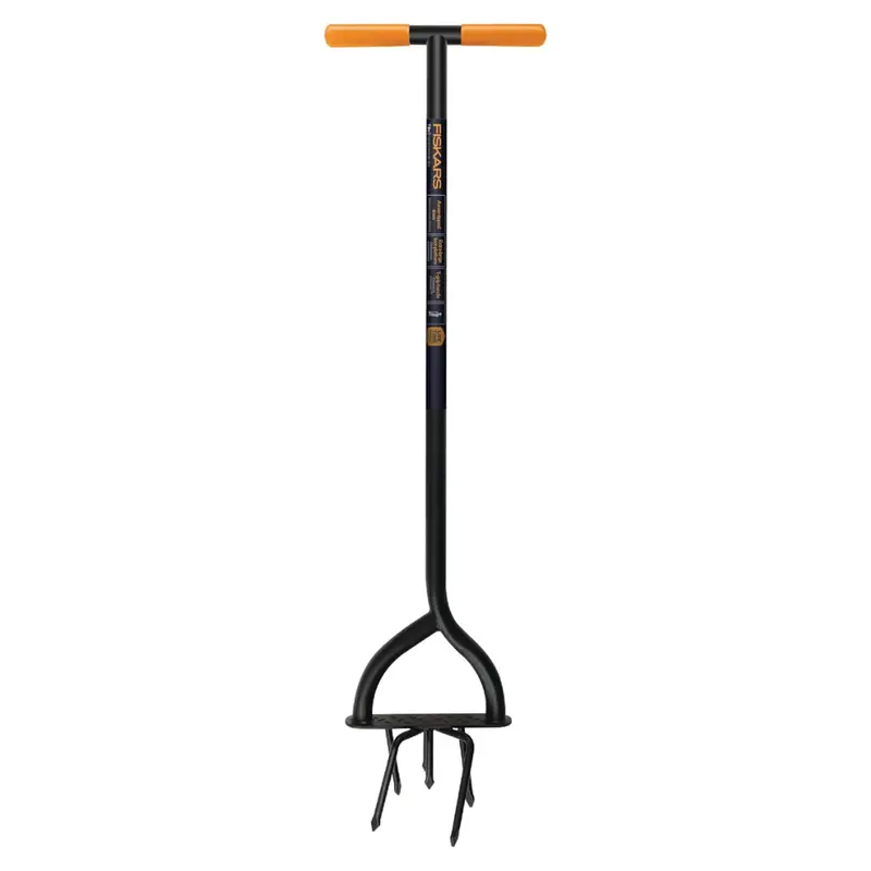 Fiskars 79906935J 40" Long Handle Steel Tiller 1