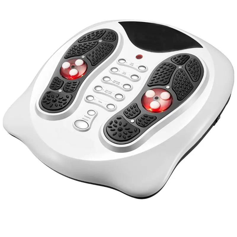 Fit King 3-In-1 Ems Neuropathy Pain Relief Foot Massager W/ Tens Pads 1