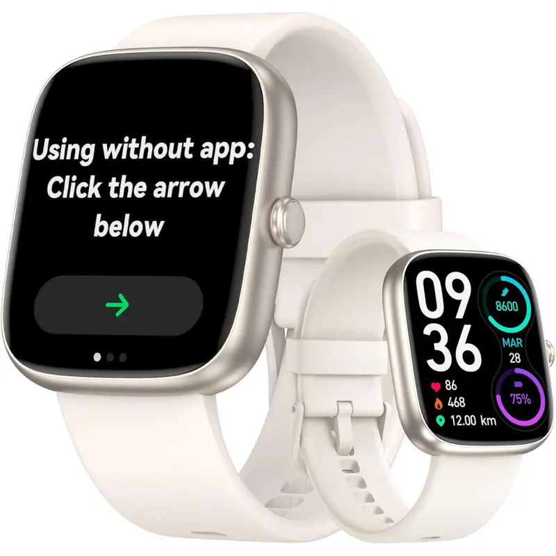 Fitness Waterproof Pedometer Smartwatch With Step Counter 1