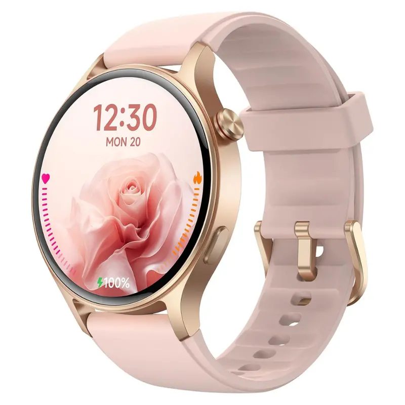 Fitpolo 1.3" Amoled Touchscreen Fitness Tracker Smart Watch 1