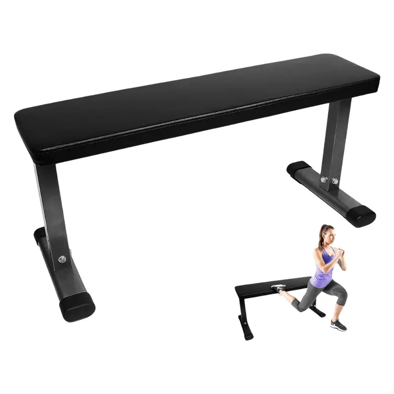 Fitvids Flat Utility Weight Exercise Bench For Home Gym 1