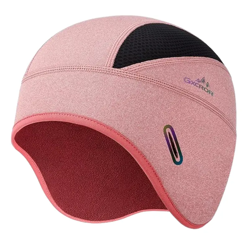 Fleece Lined Warm Cycling Cap With Glasses Holes (Various Colors) 1
