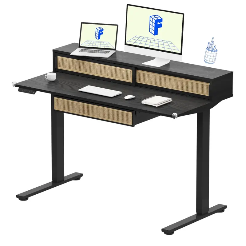 Flexispot 48" X 24" Adjustable One-Piece Standing Desk 1