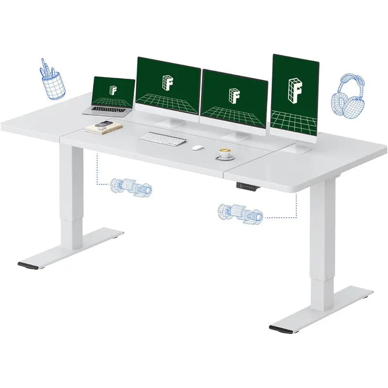 Flexispot 79" X 32" Dual Motor Standing Computer Desk 1