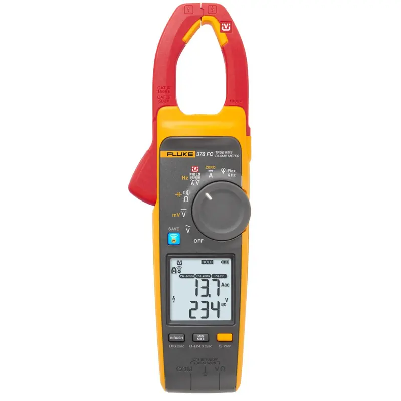 Fluke 378Fc Ac/Dc Trms Non-Contact Voltage Wireless Clamp 1